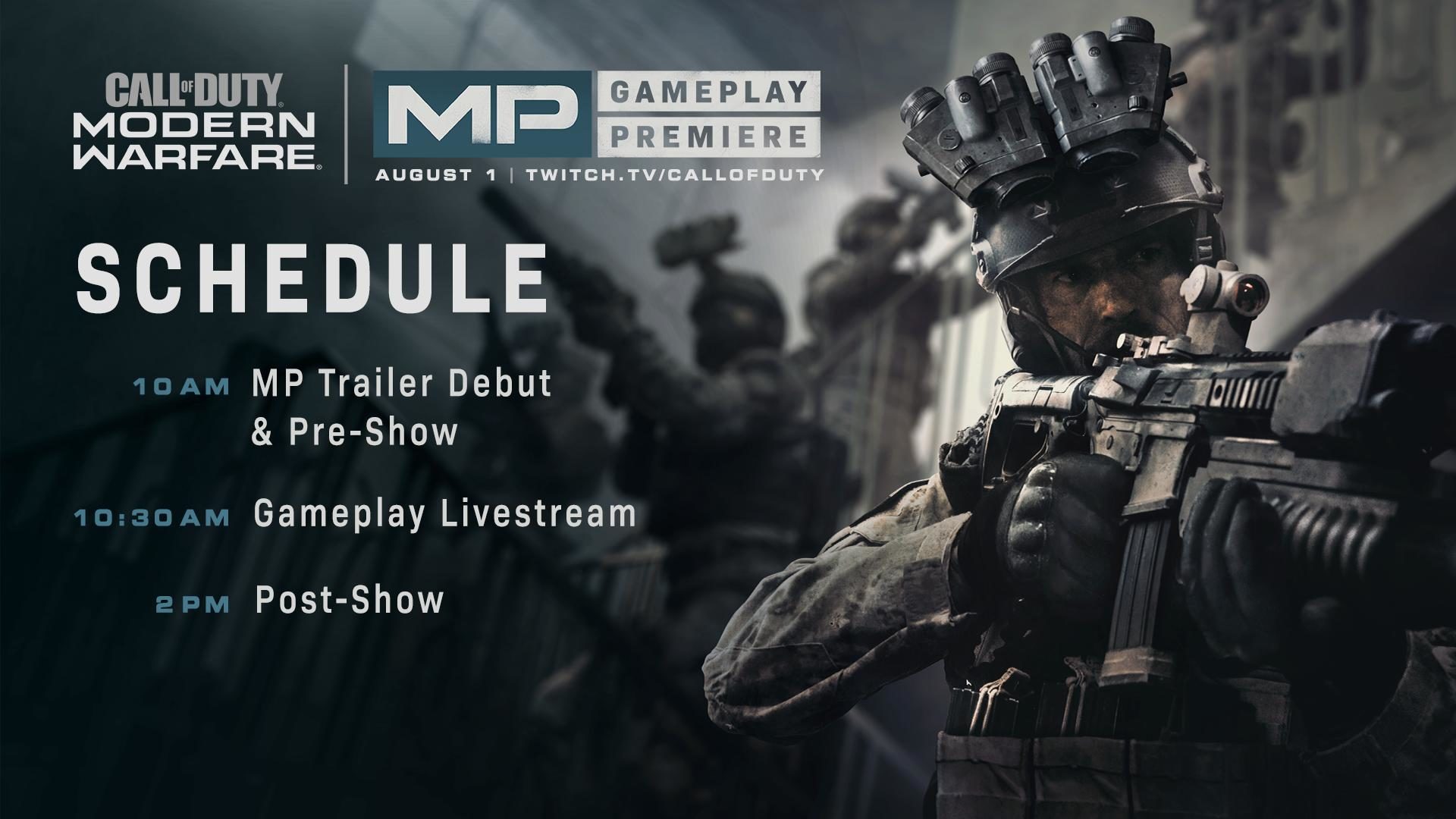 Modern Warfare Multiplayer Live Stream Set For 10am PT 6pm BST VGC