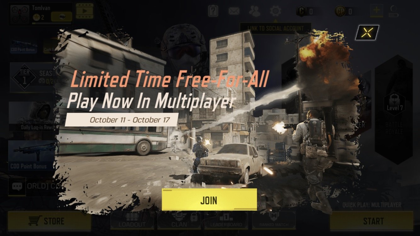Call Of Duty Mobile Adds Free For All Multiplayer Mode Vgc