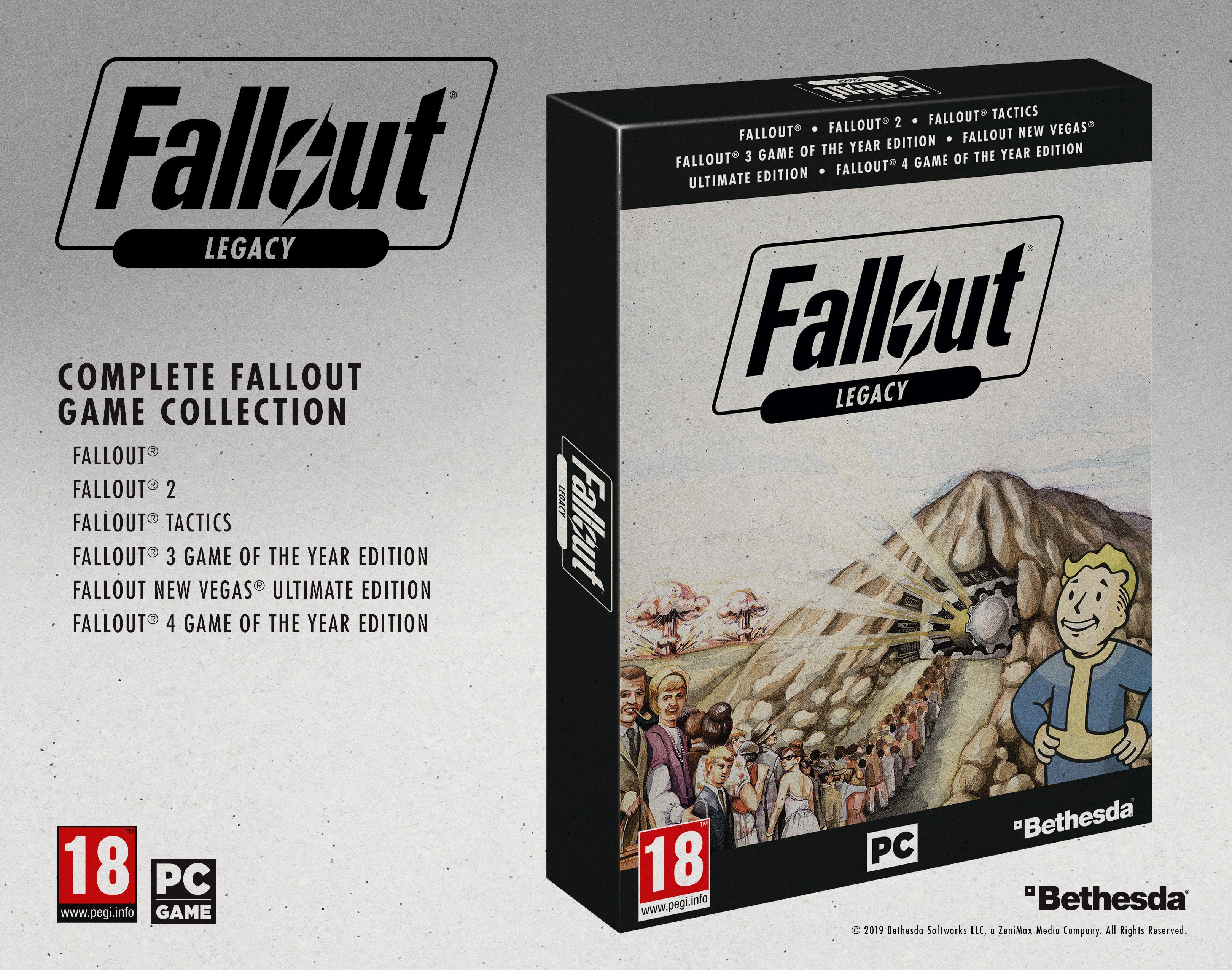 Fallout Legacy Officially Announced For October Release Vgc