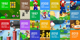 all mario games in order