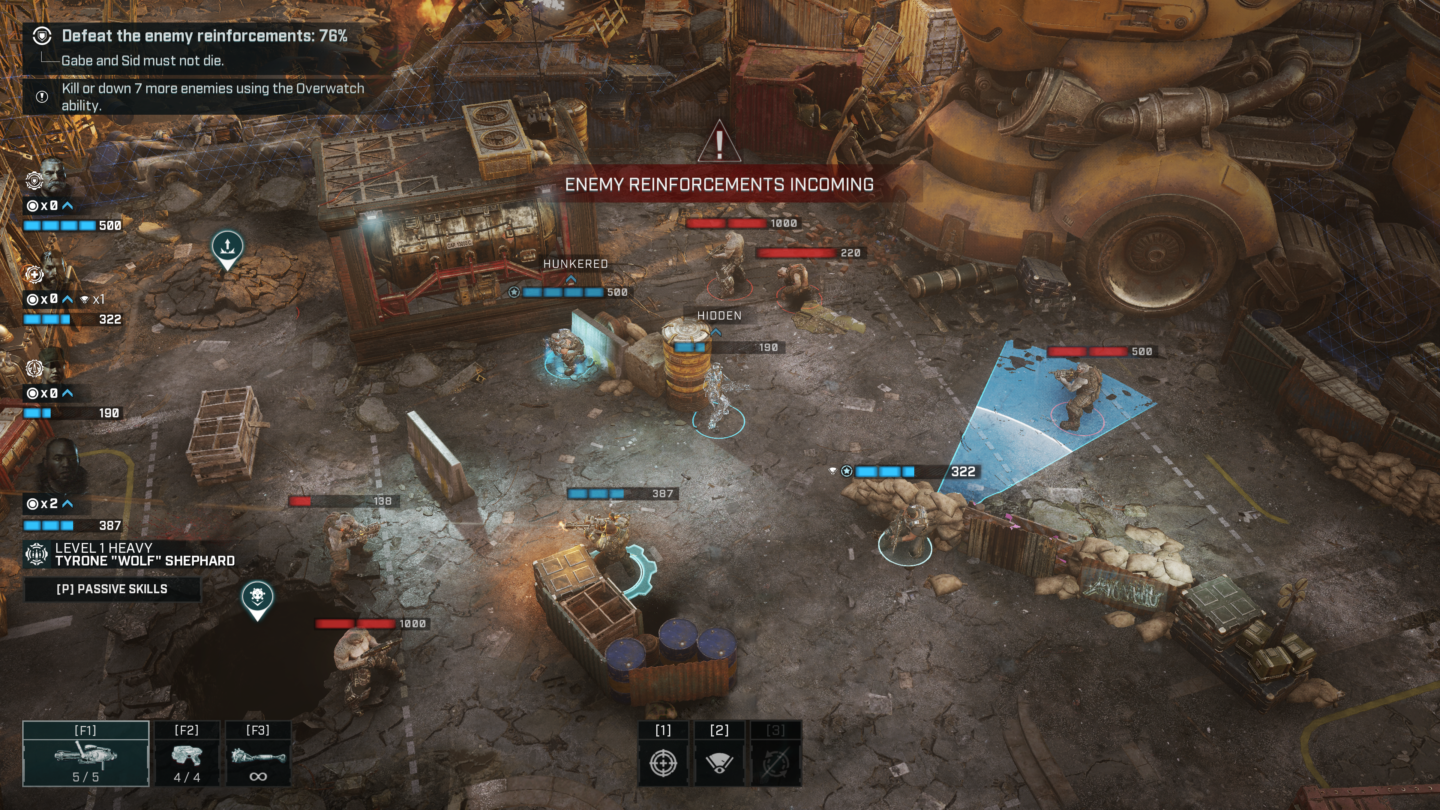 when does gears tactics take place