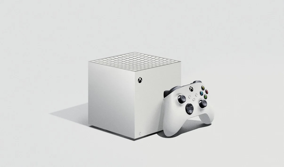 white xbox series x controller