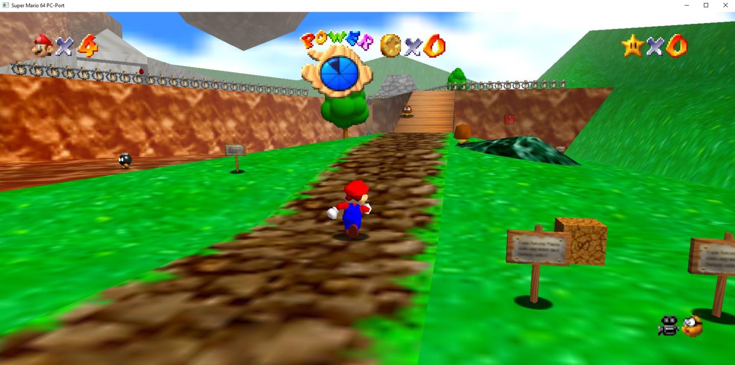 A Fully Functioning Mario 64 Pc Port Has Been Released Vgc 5016