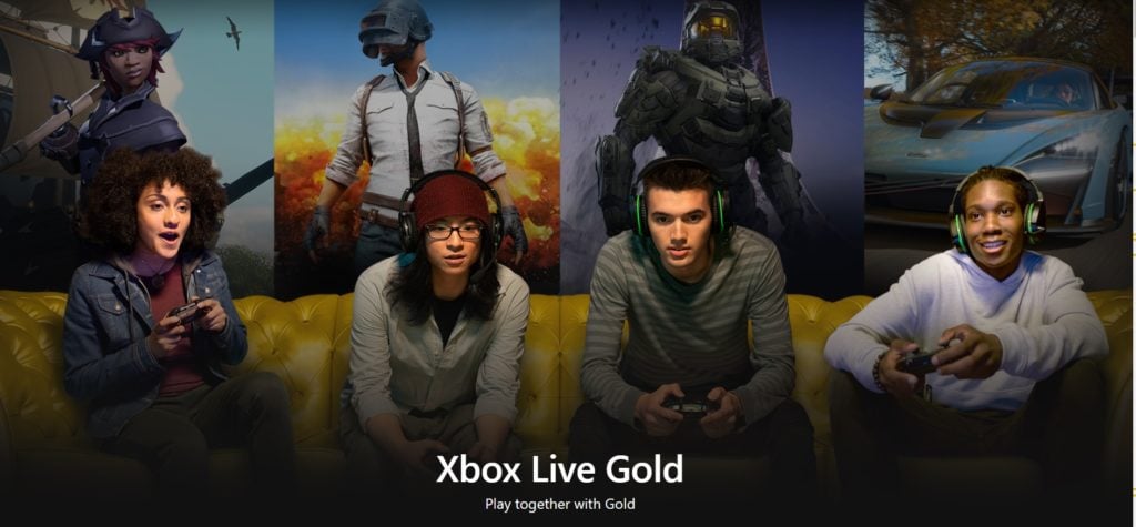 xbox live gold gone