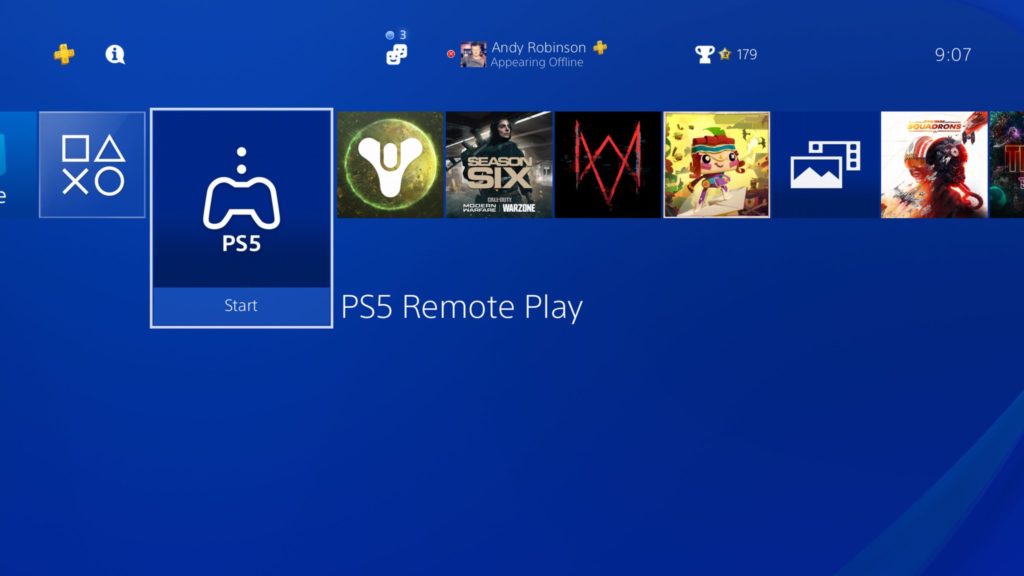 Sony has added a surprise PS5 Remote Play app to PS4 | VGC