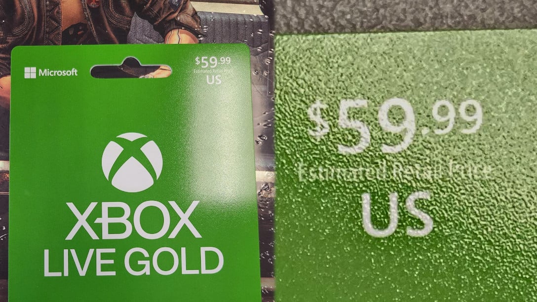 xbox live gold pass price