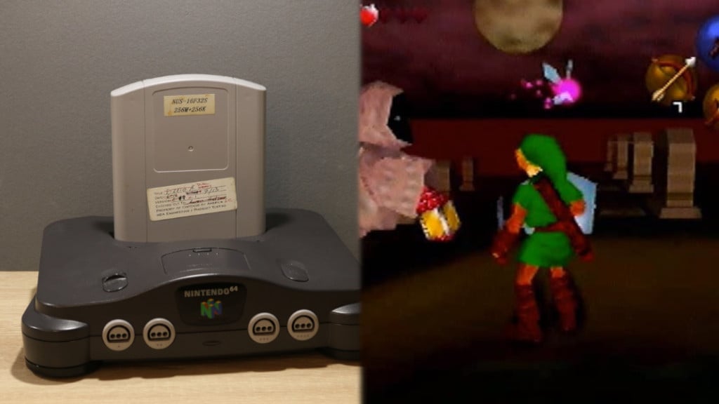 The Legend of Zelda Ocarina of Time Nintendo 64 Game – The Game Island