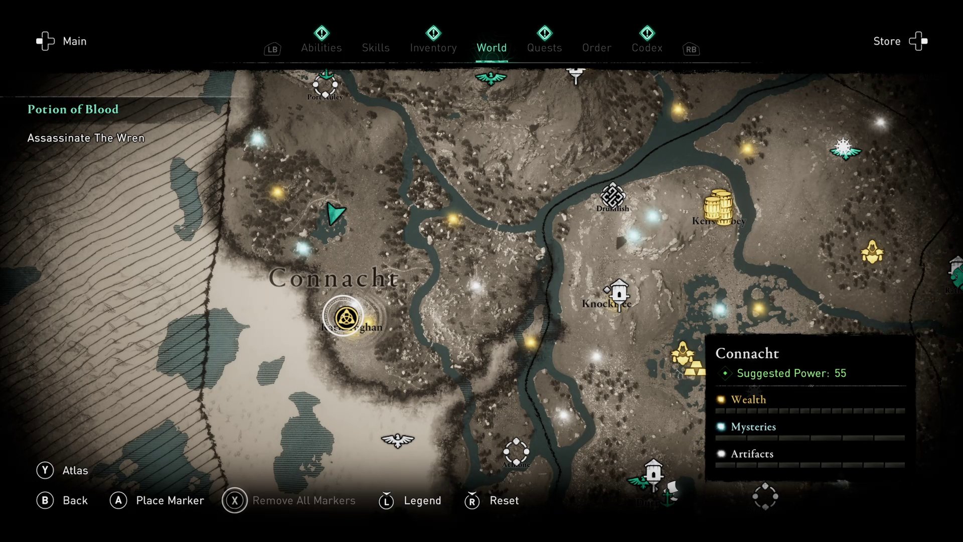 Assassin's Creed Valhalla: Wrath of the Druids - Children of Danu Locations