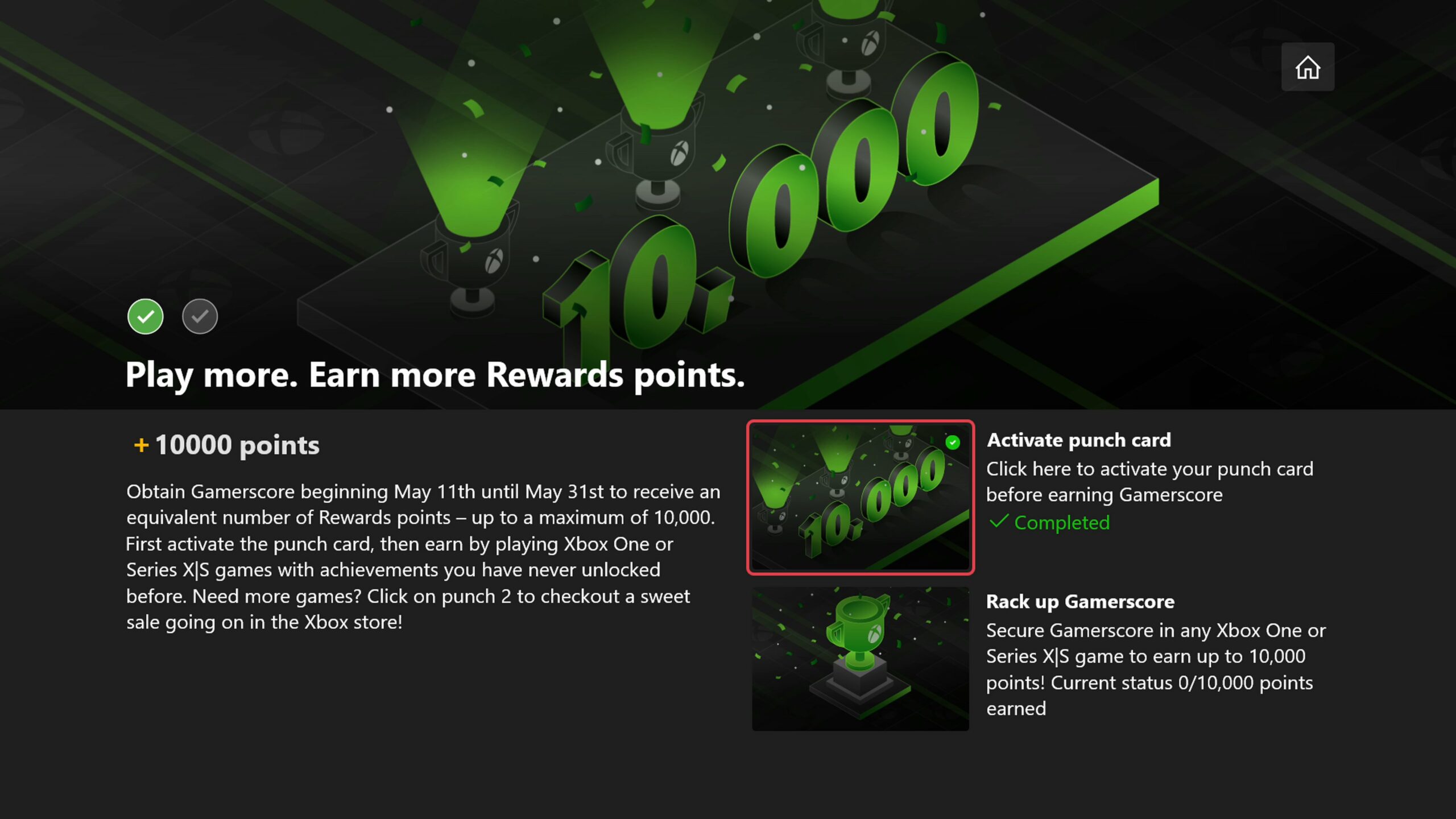 Xbox S Gamerscore Challenge Is Back Letting Players Earn Real Life Rewards For Achievements Vgc - how to check your gamerpoints on roblox
