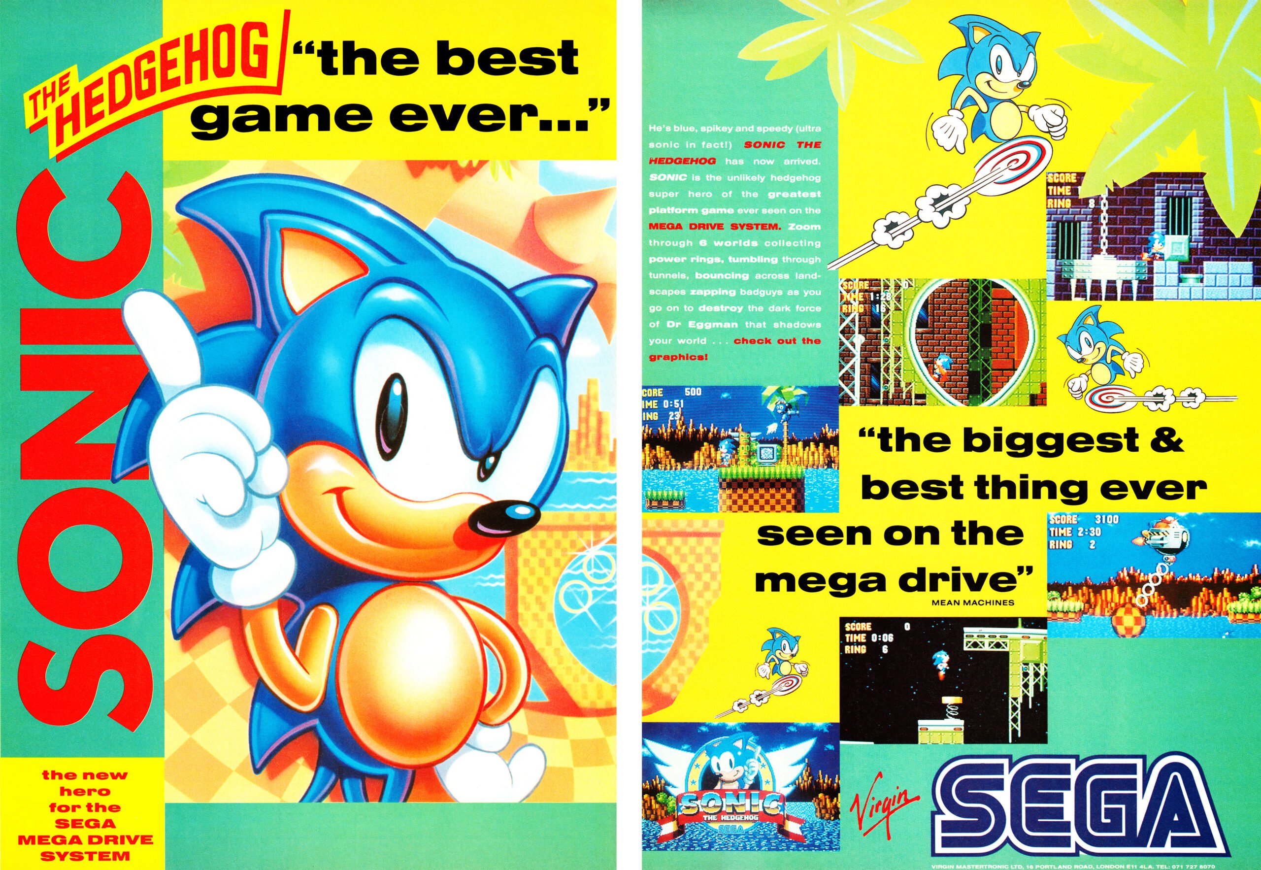 Sonic the Hedgehog is 30 years old today