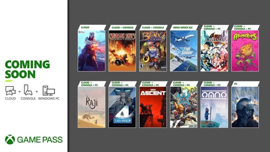 New Xbox Game Pass titles for console, PC and Cloud announced | VGC