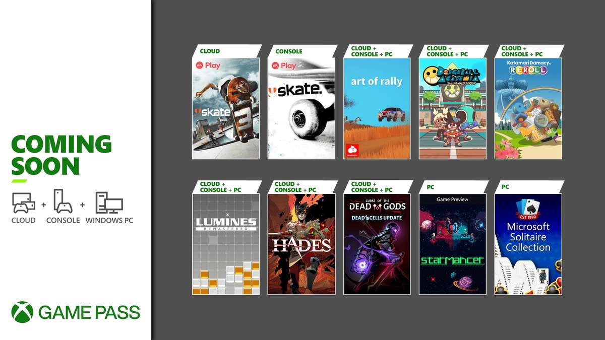 Microsoft announces 50+ titles for Xbox Game Pass