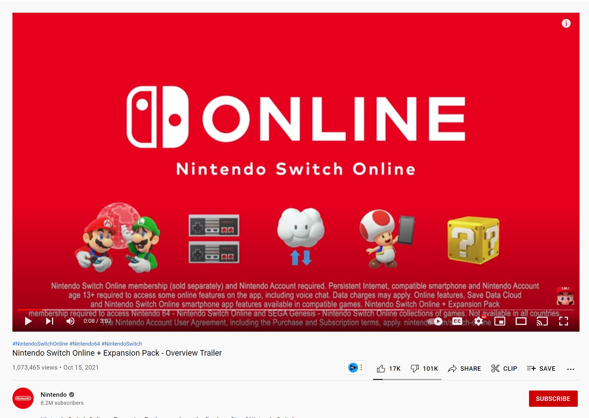 Nintendo Switch Online vs Nintendo Switch Online Expansion Pack