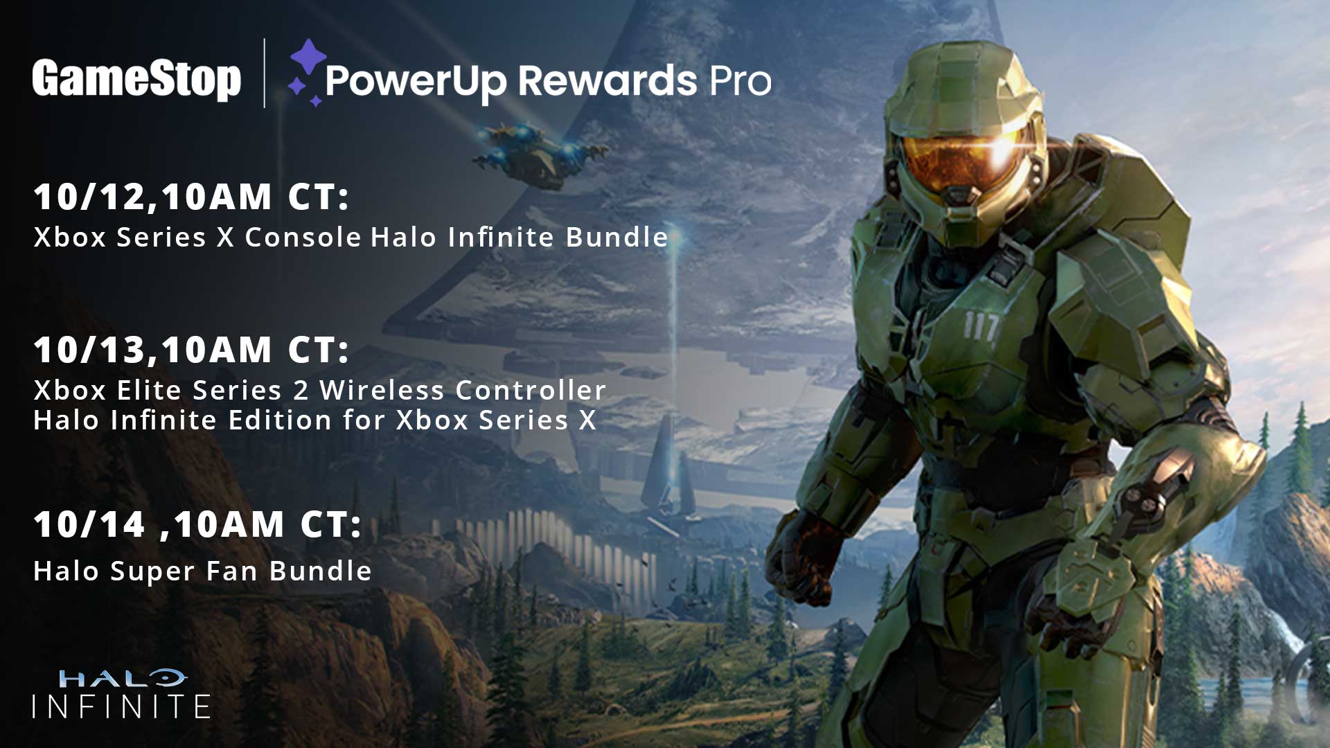 Microsoft Xbox Series X Halo Infinite Limited Edition Console Bundle |  GameStop