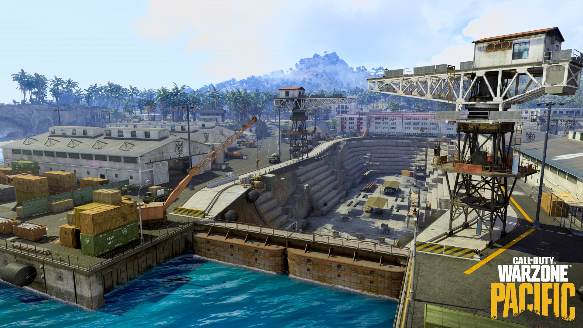 Warzone Pacific Map The 15 districts of Caldera have been detailed