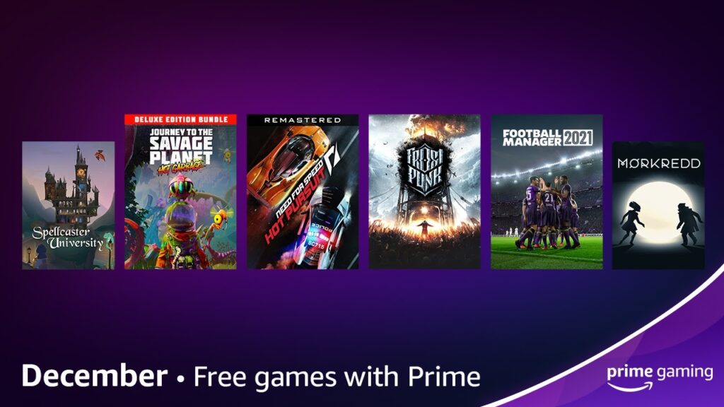 December’s ‘free’ games with Amazon Prime Gaming have been announced VGC