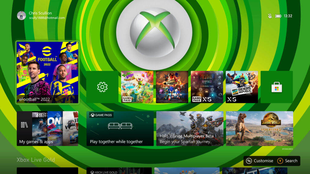 Las Consolas Xbox Ahora Tienen Un Nuevo Tema Dinámico De Xbox 360 7973