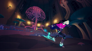 Solar Ash review: Shadow of the Colossus meets Jet Set Radio in a sci-fi stunner