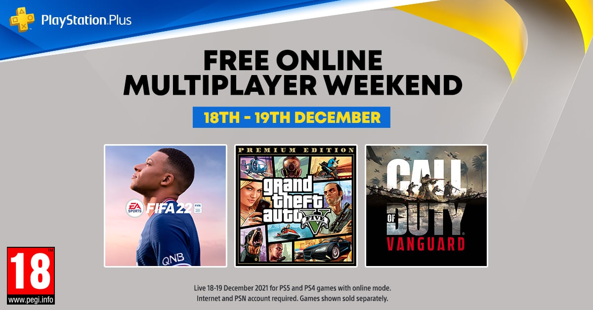 PlayStation on X: Enjoy the online multiplayer modes on your favorite PS4  and PS5 games without a PlayStation Plus membership during our Online  Multiplayer Weekend, live now.  / X