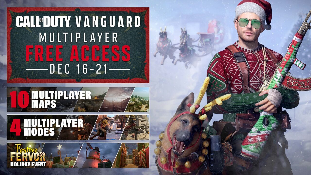 Call Of Duty Vanguard Multiplayer Free Access And Double Xp Period Detailed Vgc