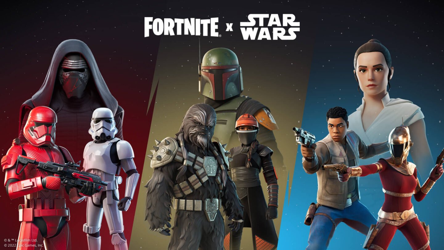 Fortnite is bringing back Star Wars outfits and lightsabers for two
