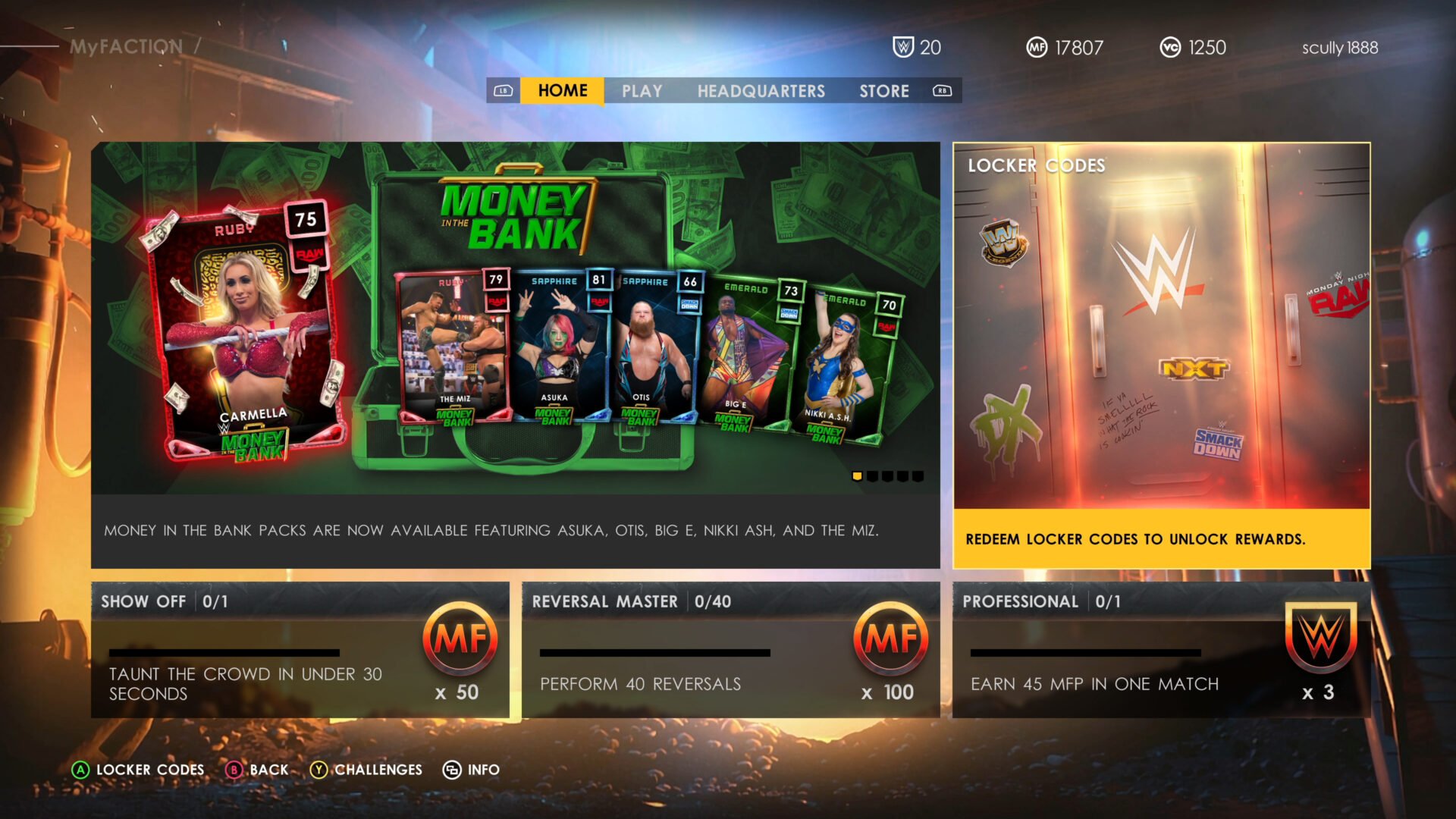 WWE 2K22 locker codes August 2022 Free MyFaction cards, packs and