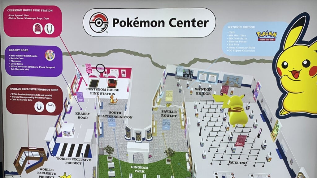 Pokémon Center London popup store map reveals new products VGC