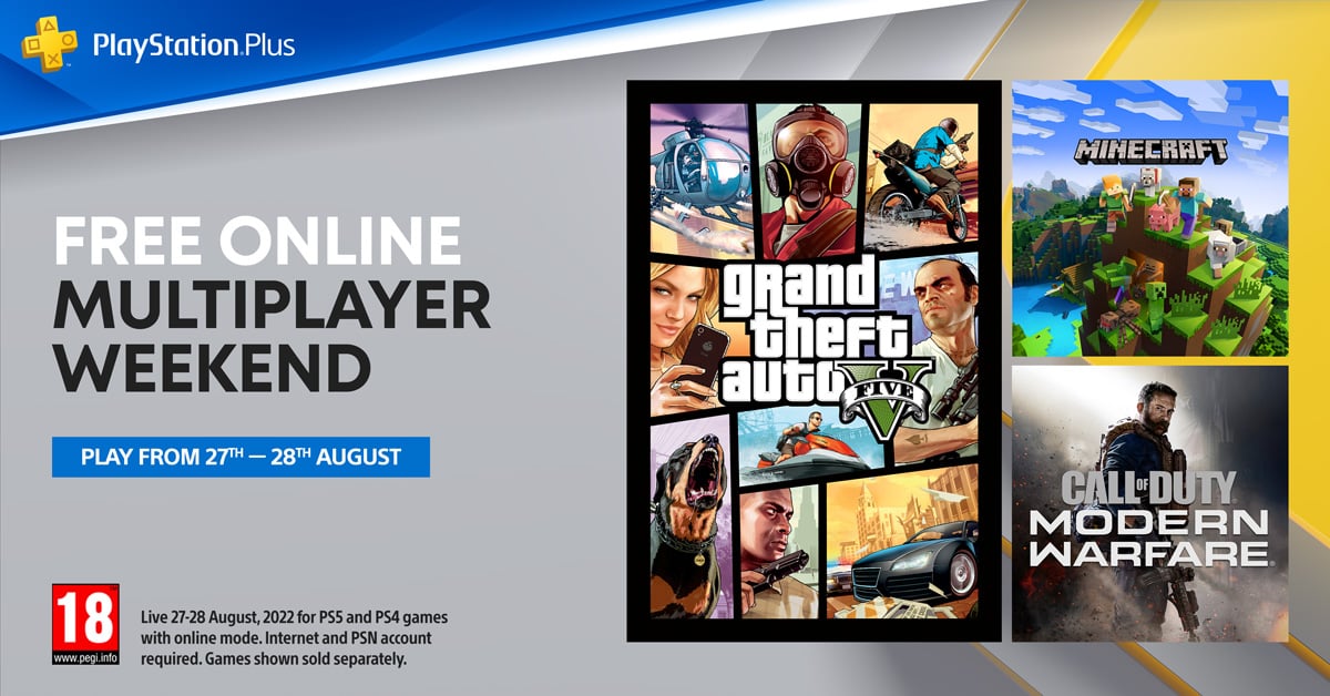 Free PlayStation Plus online multiplayer weekend announced for PS4 and PS5