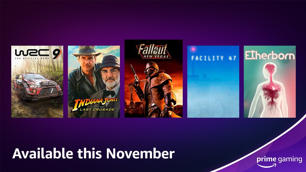 Amazon Prime’s 7 Free Games for November