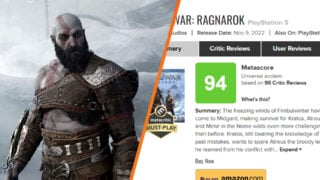 God of War Ragnarok Metacritic Score Watch Party 