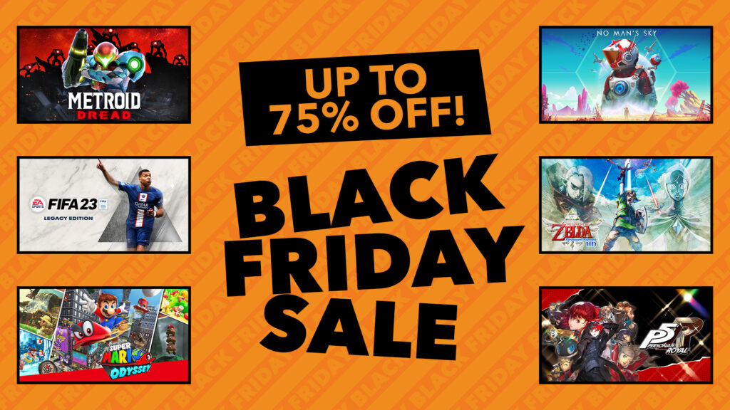 The Nintendo Black Friday sale includes ‘savings of up to 75’ in
