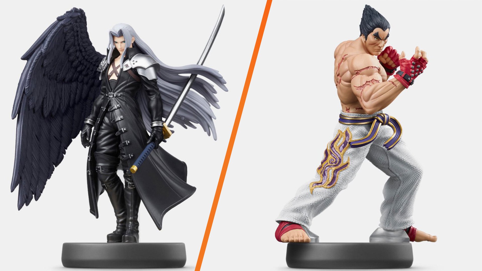 The Sephiroth and Kazuya Smash Bros amiibo will be released in 