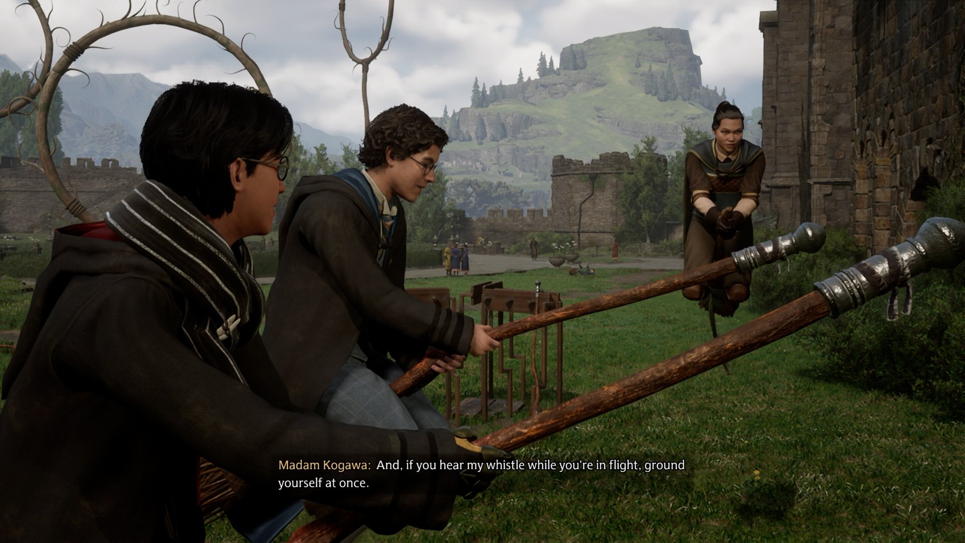 New Hogwarts Legacy Gameplay Shows Spell Combat, Broomstick Flight, And More