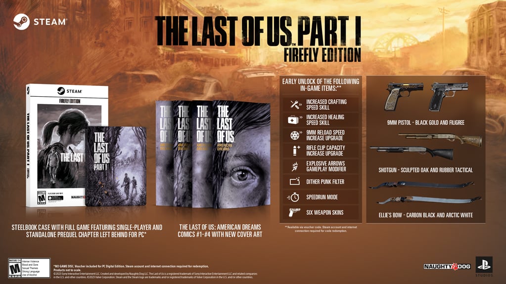 The Last Of Us Part 1 delayed on PC because the HBO show is a hit