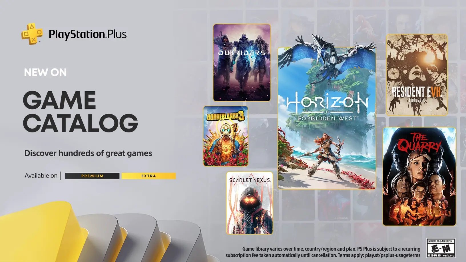 Back 4 Blood, Dragon Ball FighterZ, Life is Strange Free with PS