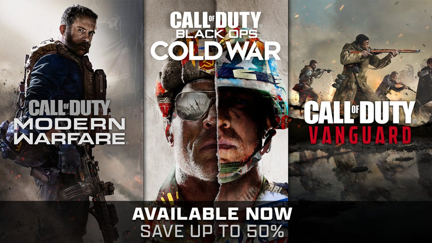 Three more Call of Duty games have been released on Steam VGC
