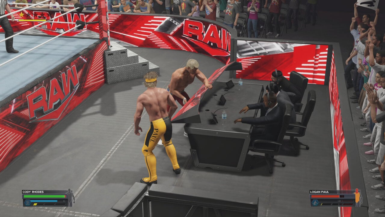 WWE 2K23: How to put your opponent through the announce table | VGC