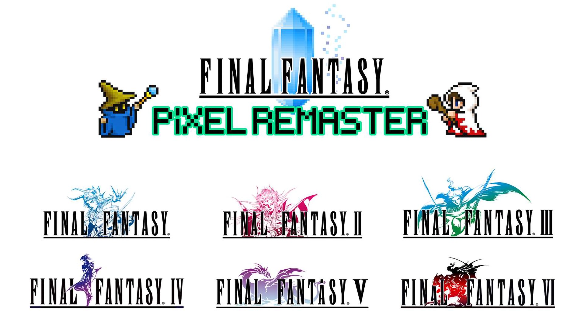 Final Fantasy Pixel Remaster series for PS4, Switch launches April