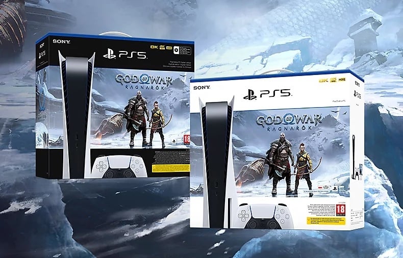 PS5 God of War Ragnarök console bundles have been discounted by