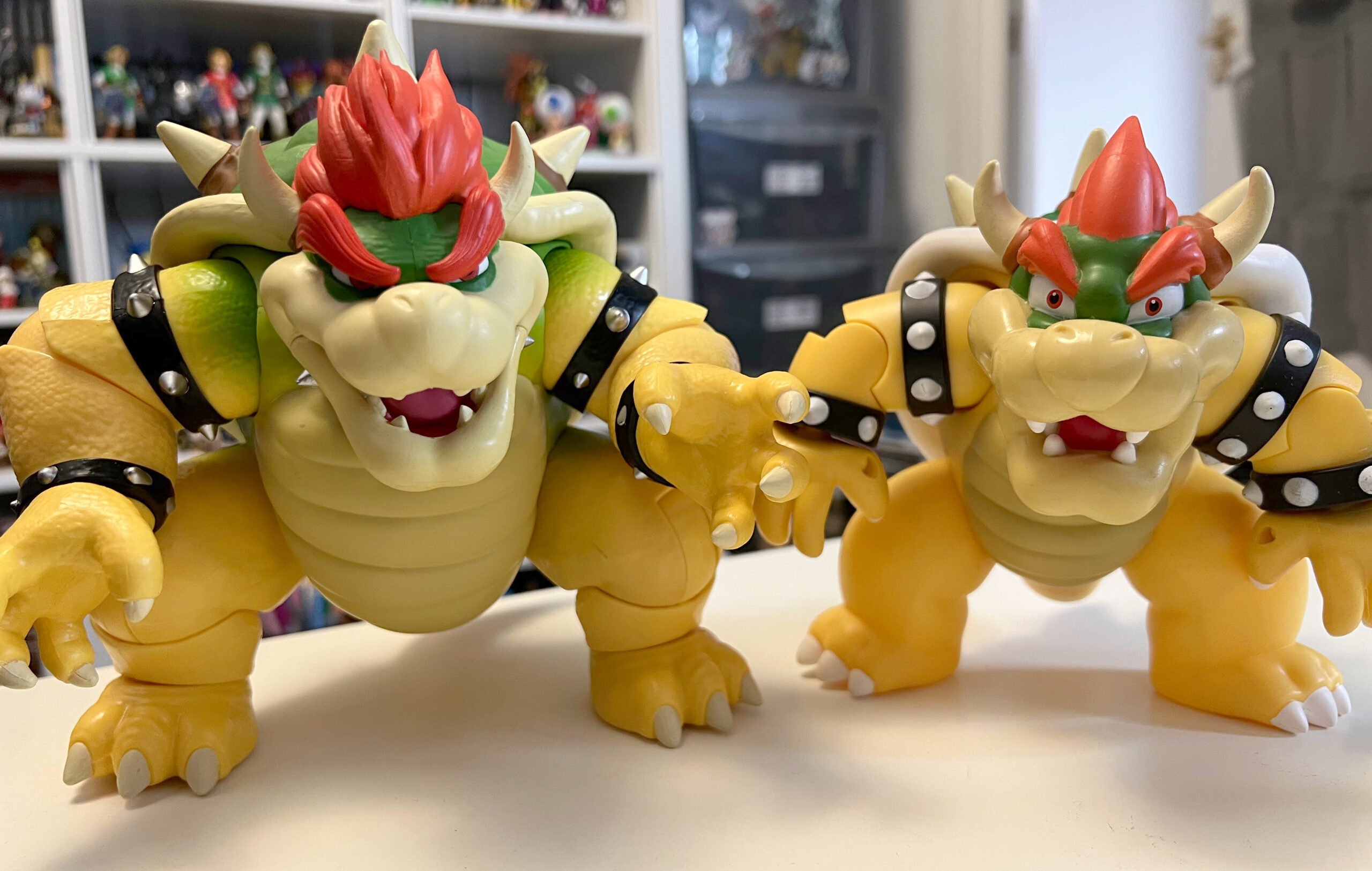 2023 Bowser Super Mario Bros Movie Premium offers 7” Fire Breathing Jakks Oversized!!