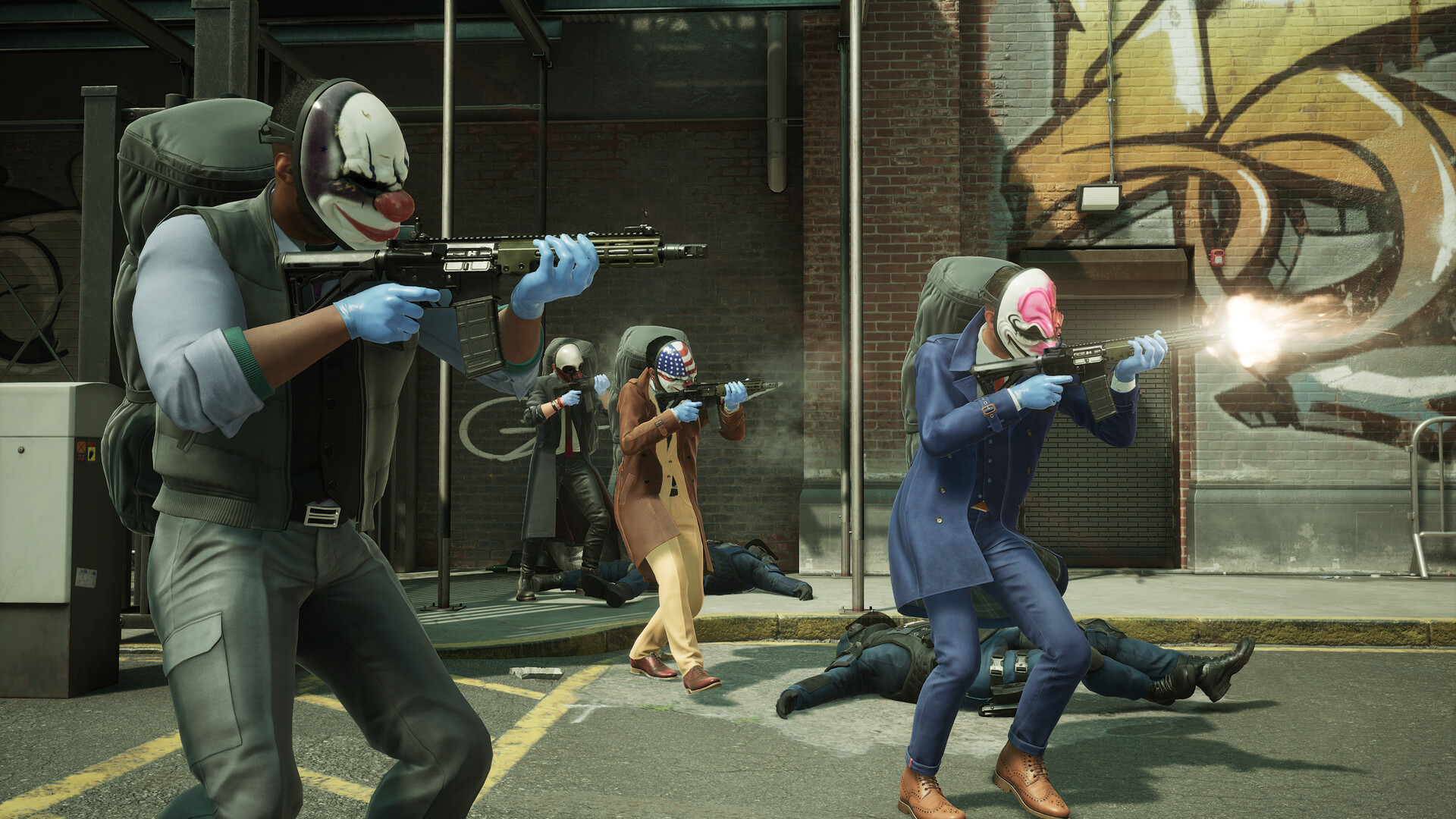 Payday 3 is set in New York, stars the original gang