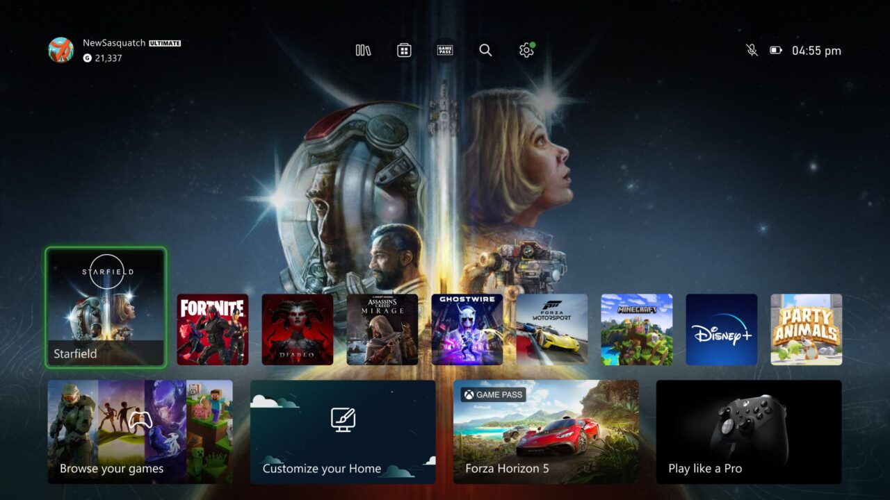 Microsoft is rolling out a new Xbox home screen to all users VGC