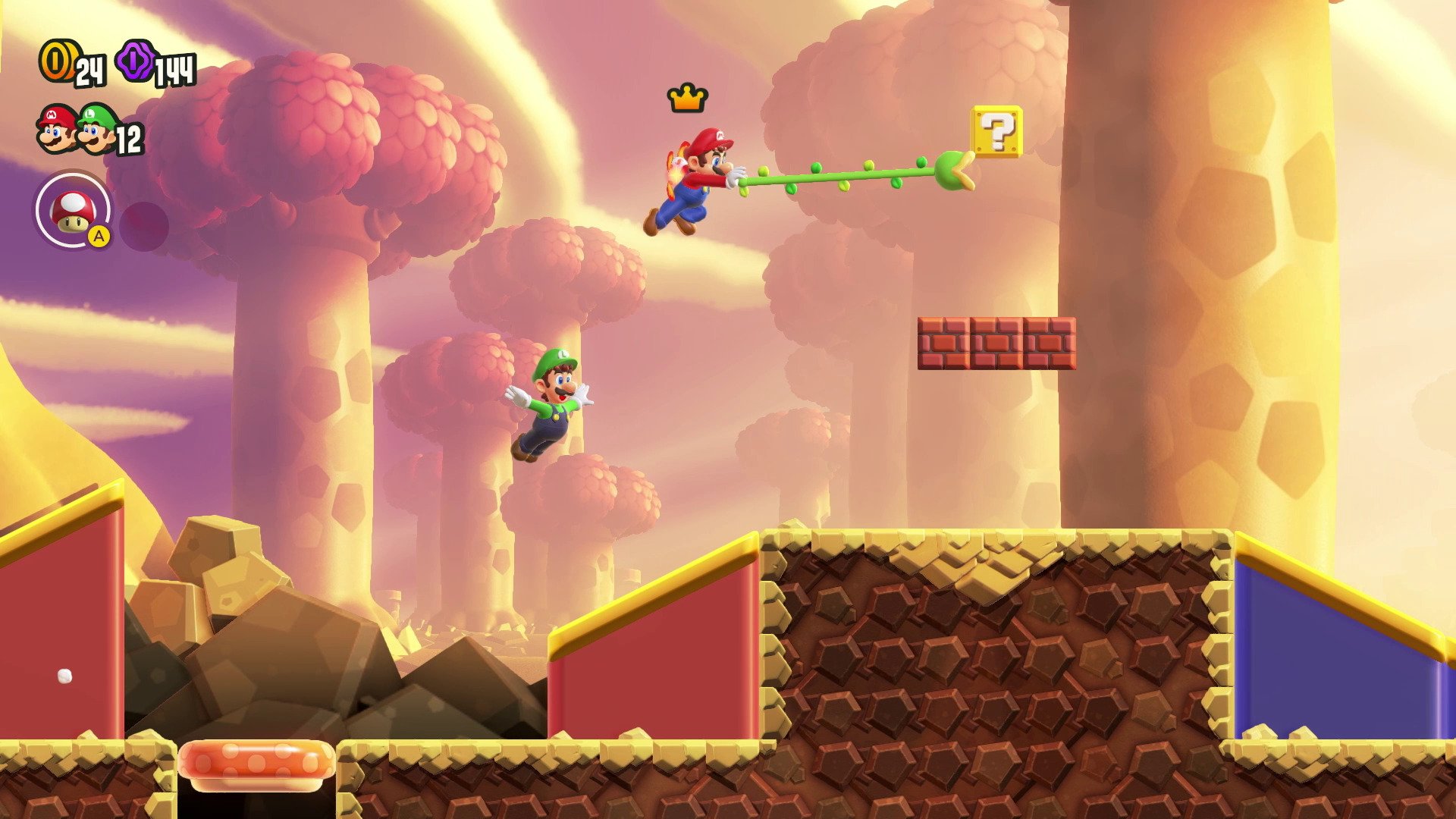 Super Mario Bros. Wonder - 5 Minutes of Gameplay and Screenshots (HD) 