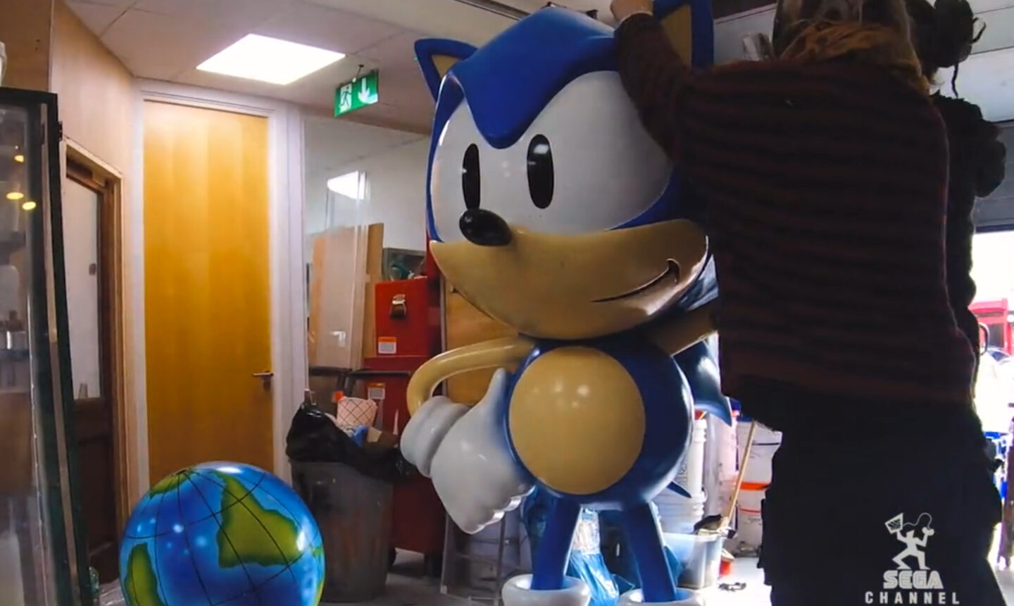 After 20 years, Sega has found and restored its iconic London Sonic ...