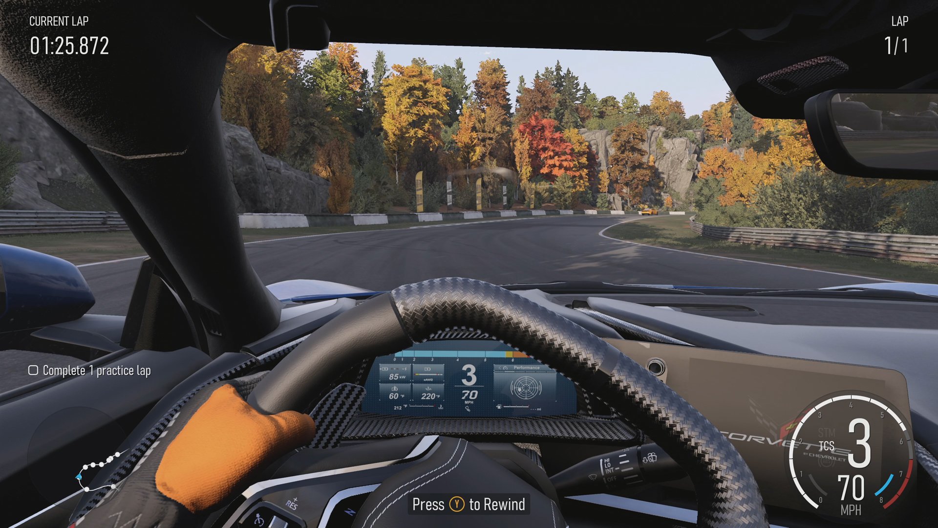 Blind player tries out Forza Motorsport's Blind Drive Assist