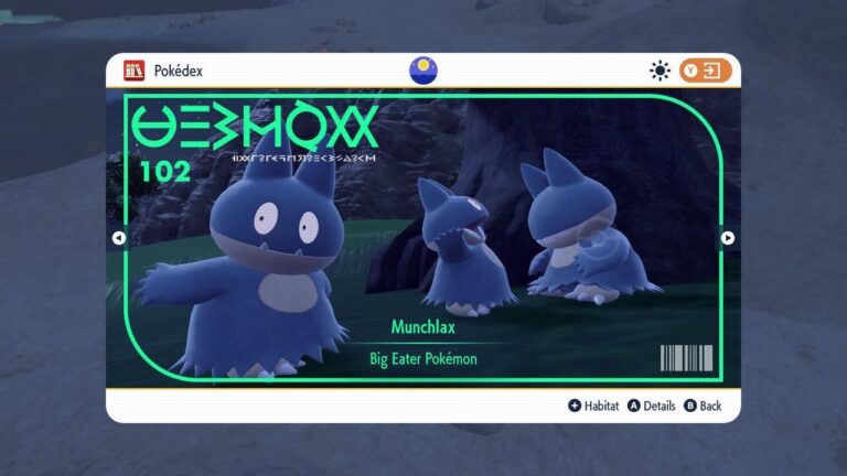 Shiny Munchlax Gift - Pokemon Scarlet and Violet The Teal Mask | VGC