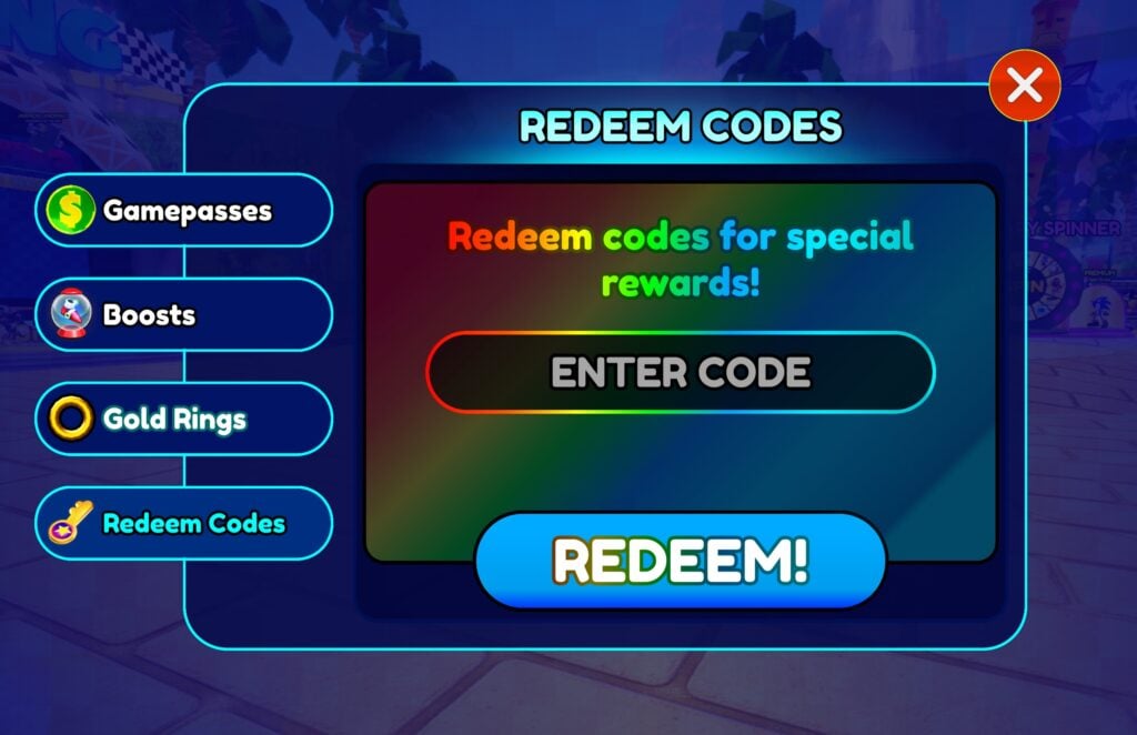 Sonic Speed Simulator codes (September 2024) VGC