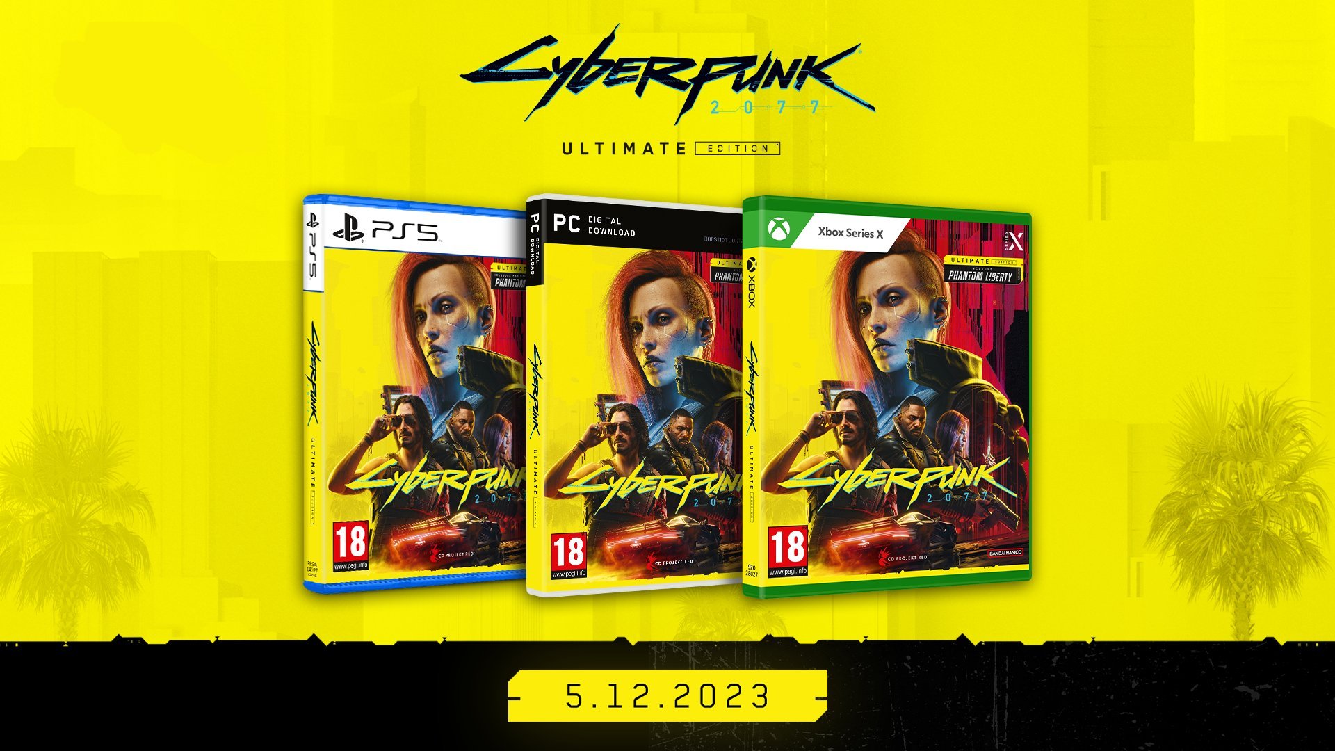 NEW PS5 Cyberpunk 2077: Ultimate Edition (HK Physical Disc, ENGLISH/  CHINESE 中文)