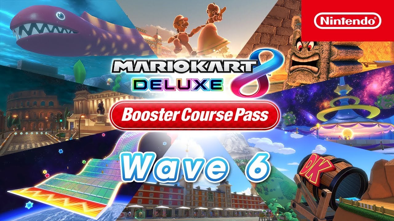 Four characters unveiled for Mario Kart 8 Deluxe's Booster Course Pass Wave  6