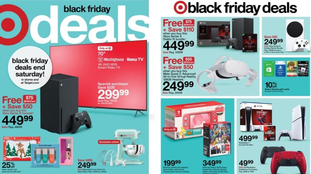 Target reveals its Black Friday deals ahead of weeklong promotion VGC